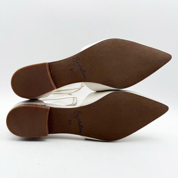Seychelles Womens What a Girl Wants Flats US 8.5 M Off White Leather NWOB - Picture 11 of 12